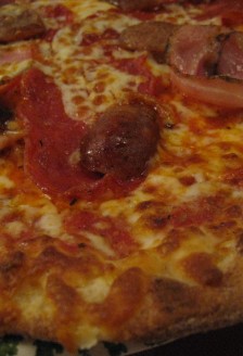Tre Porcelini pizza, Papa Giuseppe's, 26 Lakeshore Rd E, Port Credit, Mississauga, ON