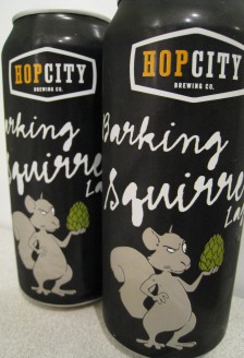 Barking Squirrel Lager, Hop City Brewing Company